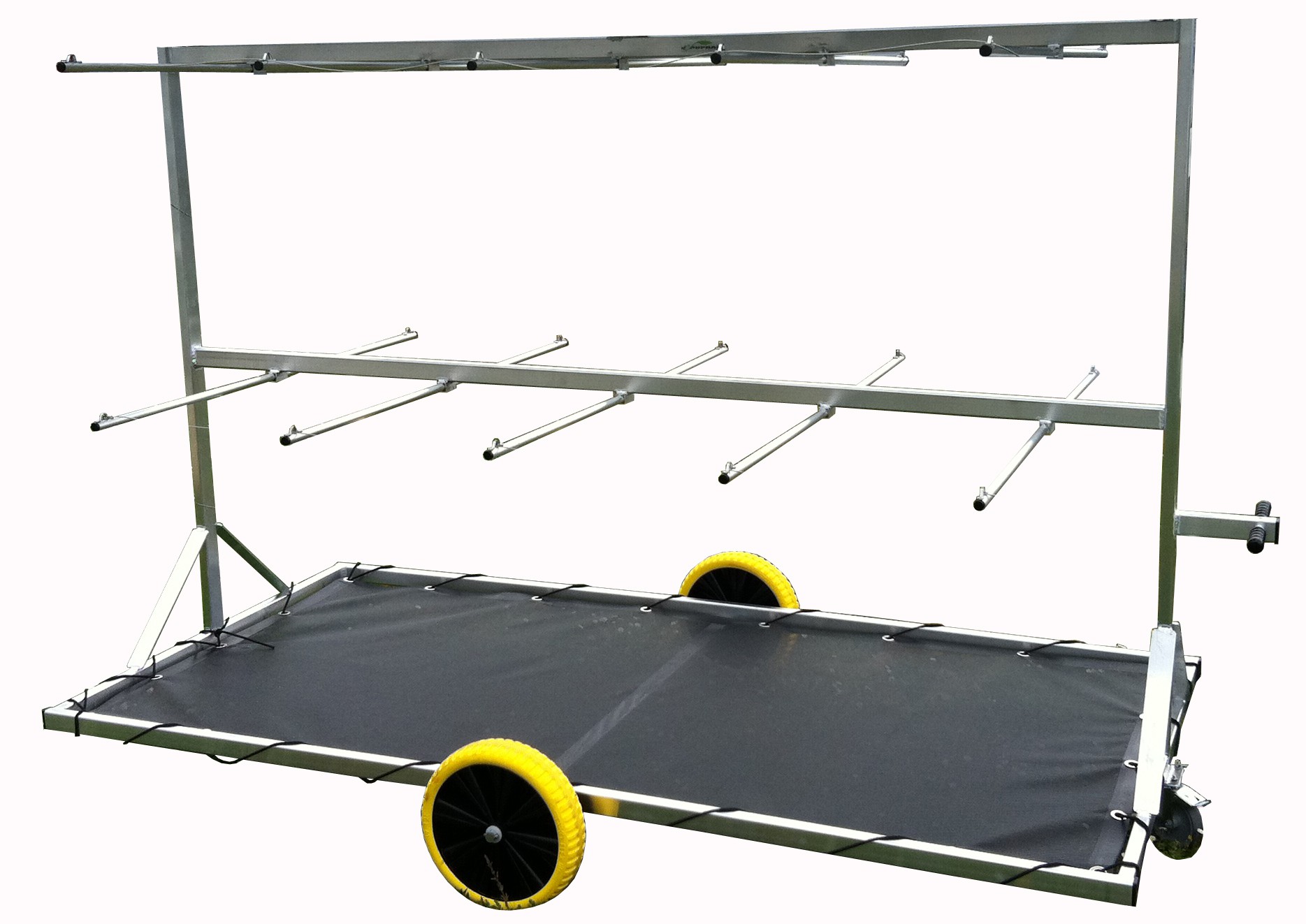 CHARIOT PORTE 75 - GILETS/TRAPEZES EPIS GALVA
