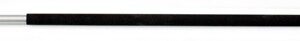 STICK ALU 1M90/ MOUSSE LONGUE - SOUPLE DEMONTABLE NOIRE