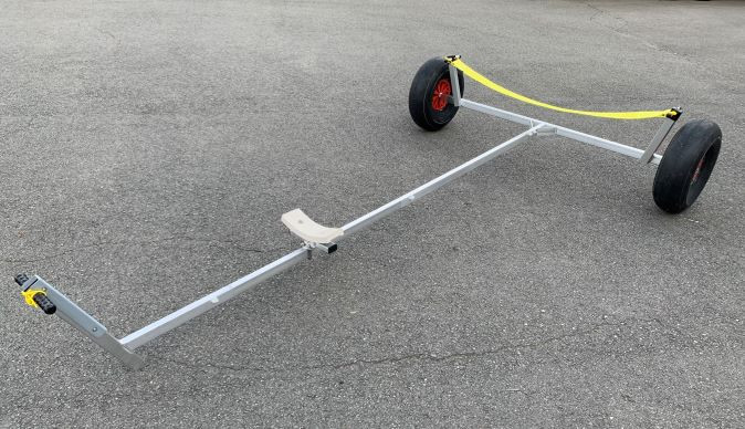 CHARIOT ALU DERIVEUR GROSSES - ROUES 7624