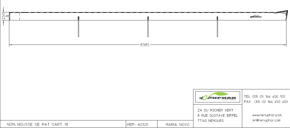 HOUSSE MAT DART 18