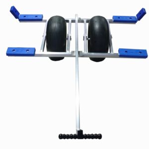 CHARIOT ALU CATA 2 ROUES 7624 - PATINS BLEUS CATA 10 FT