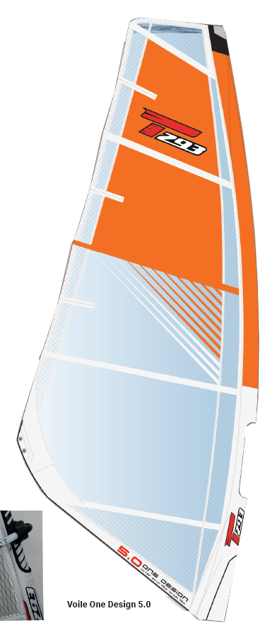 VOILE TAHE ONE DESIGN 5.0 U13