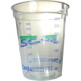 GOBELET 350 ML DOSAGE RESINE - ET DURCISSEUR