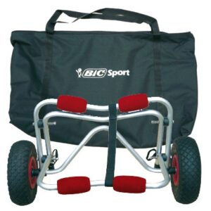 CHARIOT ALU PLIABLE PORTE - CANOE ROUE BP260